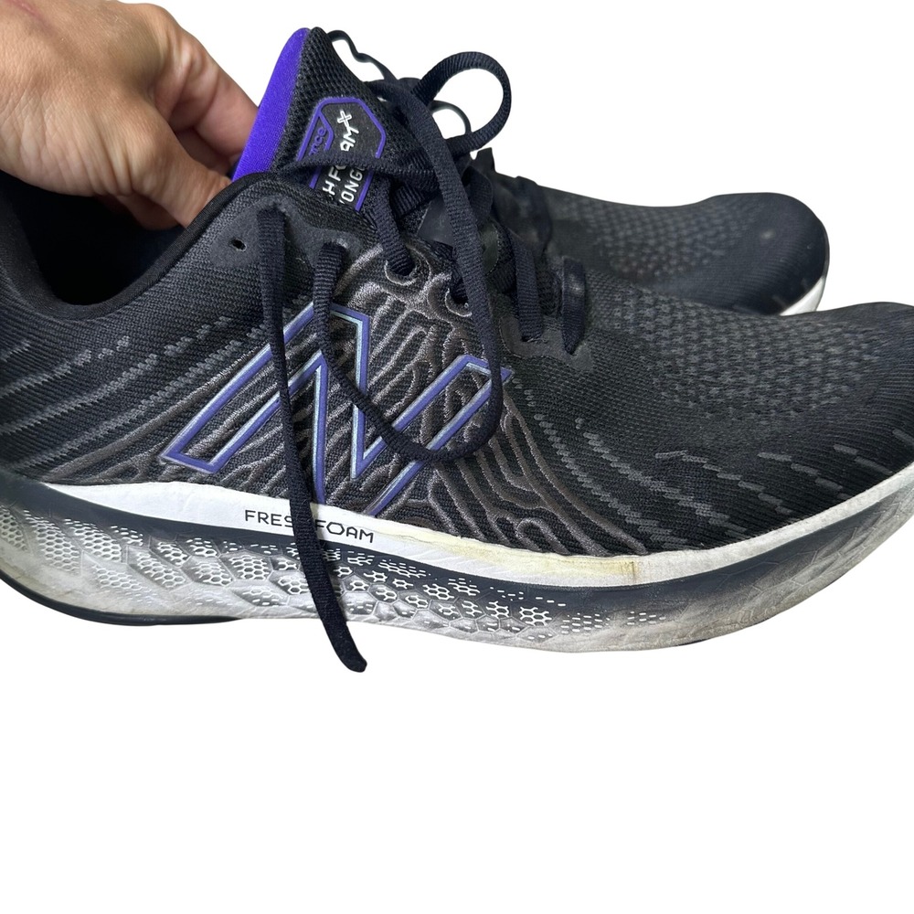 New Balance men's‎ Fresh Foam X Vongo v5 Black with Deep Viole